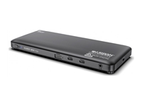 URBAN FACTORY Hubee Mini Max USB-C Docking Station Multi Display 4K 120Hz With 2 USB-C 10Gbps Power Supply 130W