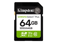 KINGSTON 64GB SDXC Canvas Select Plus