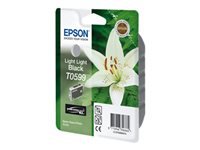 Bild von EPSON T0599 Tinte hell hell schwarz Standardkapazität 13ml 1-pack blister ohne Alarm