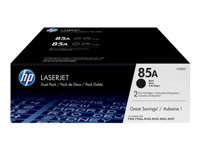 Bild von HP 85A LaserJet Original Toner schwarz Standardkapazität 1.600 Seiten 2er-Pack