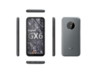 Bild von GIGASET GX6 Titanium Grey Android 12 16,7cm 6,6Zoll Full HD Display 50 MP Kamera Wechselakku IP68 MIL-STD-810H Militärstandard NFC