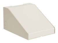 EATON TRIPPLITE Universal, Wall, Bracket, for, Wireless, Access, Point, with, Cover, Right, Angle, Steel, White