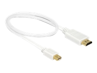 Bild von DELOCK Kabel mini Displayport 1.1 Stecker > HDMI-A Stecker 0,5 m