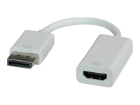 Bild von ROLINE DisplayPort-HDMI Adapter, DP Stecker-HDMI Buchse