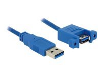 Bild von DELOCK Kabel USB 3.0 A Stecker > USB 3.0 A Buchse zum Einbau 1 m