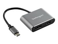 Bild von STARTECH.COM USB-C Multiport Adapter - HDMI od. DisplayPort - 4K 60Hz - 2-in-1 USB Typ C Display/Monitor Adapter fur HDMI od. DP