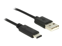 Bild von DELOCK Kabel USB 2.0 Typ-A Stecker > USB Type-C 2.0 Stecker 0,5 m schwarz