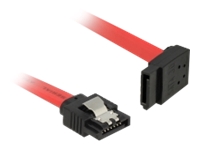 Bild von DELOCK SATA 6 Gb/s Kabel gerade auf oben gewinkelt 50cm rot