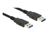 Bild von DELOCK  Kabel USB 3.0 Typ-A Stecker > USB 3.0 Typ-A Stecker 3,0 m schwarz