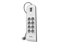 BELKIN Multiprise/Parafoudre 8 Prises 2 Ports USB