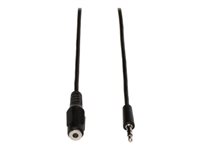 Bild von EATON TRIPPLITE 3,5mm Mini Stereo Audio Extension Cable for Speakers and Headphones M/F 6 ft. 1,83m