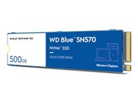 Bild von WD Blue SSD SN570 NVMe 500GB M.2 2280 PCIe Gen3 8Gb/s internal single-packed