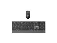 PORT DESIGNS Pack Keyboard + Mouse Wireless OPTIMAL RECHARGEABLE-RETAIL (QWI)