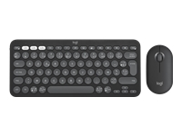LOGITECH Pebble 2 Combo - TONAL GRAPHITE - (FRA) - 2.4GHZ/BT - N/A - CENTRAL-419 - UNIVERSAL