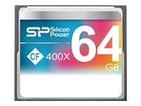 Bild von SILICON POWER 64GB 400x CF Read up to 60MB/s ATA interface PIO mode 6 MWDMA 4 UDMA 6 ECC function Retail pack