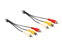 Bild von DELOCK Kabel Video 1x Video, 2x Audio 2,0m