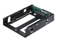 Bild von QNAP 8,89cm 3,5Zoll SATA to dual 6,35cm 2,5Zoll SATA drive adapter up to 9.5mm 6,35cm 2,5Zoll drive height support hardware RAID