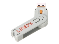 Bild von LINDY Schlüssel für USB Port Schloss orange