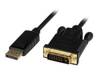 Bild von STARTECH.COM DisplayPort auf DVI Kabel 1,8m - Stecker/Stecker - DP zu DVI Adapter/ Koverter - 1920x1200 / 1080p - Schwarz