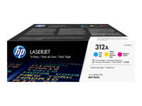 Bild von HP 312A CYM Toner multipack