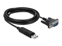 Bild von DELOCK Adapter USB 2.0 Typ-A zu 1 x Seriell RS-485 DB9 mit 15 kV ESD Schutz