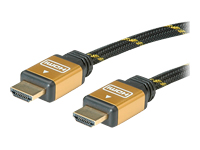 Bild von ROLINE GOLD HDMI HS Kbl+Eth A-A ST/ST 5m