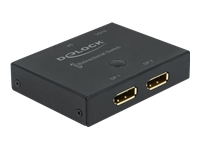 Bild von DELOCK DisplayPort 2 - 1 Umschalter bidirektional 8K 30 Hz