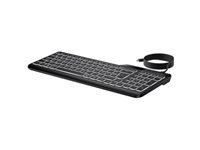 HP 405 MULTI-DEVICE BACKLIT WIRED KEYBOARD (ML)