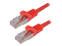 MCL CAT 7 S/FTP LSZH Patch cable - 5m Red