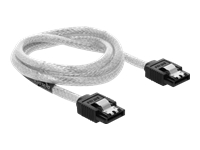 Bild von DELOCK SATA 6 Gb/s Kabel 70cm transparent