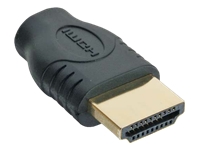 Bild von INLINE HDMI Adapter A Stecker auf Micro HDMI D Buchse vergoldete Kontakte