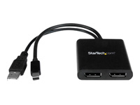 Bild von STARTECH.COM MST Hub - Mini DisplayPort auf 2x Displayport - Multi Stream Transport Hub - mDP 1.2 auf DP