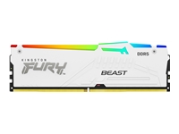 Bild von KINGSTON 32GB 6000MT/s DDR5 CL30 DIMM FURY Beast White RGB EXPO