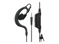 Bild von HYTERA C Stil Ohrhörer mit in line Mic PTT 3,5mm 4 section single pin für PDM680 PNC460 PNC550 PNC560