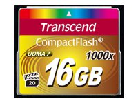 Bild von TRANSCEND Ultimate CompactFlash 16GB Card R160MB/s VGP 20 MLC