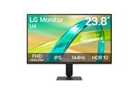 LG Ecran LED - 23.8p - 1920x1080 FHD - 144 Hz - IPS - 1 ms - 250 cd/m2 - 1500:1 - HDR10 - HDMI - VGA