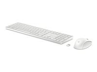 HP 655 Wireless Keyboard and Mouse Combo White (FR)