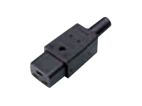Bild von BACHMANN Kaltgerätekupplung IEC320 C19 16A/250VAC schwarz Schraubanschluss