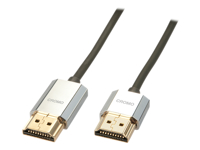 Bild von LINDY Slim HDMI High Speed A/A Kabel mit Chip, 3m mit Ethernet