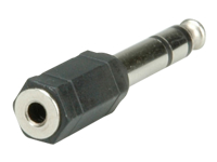 Bild von ROLINE Stereo Adapter 6,35mm Stecker - 3,5mm Buchse