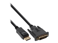 Bild von INLINE DisplayPort zu DVI Konverter Kabel schwarz 1.5m