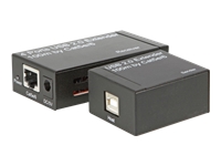 Bild von EFB USB2.0 Extender 4 Ports via RJ45 Kabel bis zu 100 Meter inklusive Netzteil