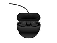 JABRA Evolve2 Buds UC True wireless earphones with mic in-ear Bluetooth active noise cancelling USB-C via BT adapter black Zoom