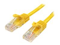 Bild von STARTECH.COM 0,5m Cat5e Ethernet Netzwerkkabel Snagless mit RJ45 - Cat 5e UTP Kabel - Gelb