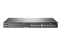 Bild von HPE Aruba 2930F Switch 24G 4 SFP Ports PoE+ Layer 3 VSF Stacking RIP Routing Access OSPF ACLs QoS