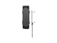 HP B550 Z Display, PC Mounting Bracket
