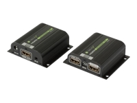 Bild von TECHLY HDMI Extender ueber Cat6 6A 7 mit PoE 40m ermoeglicht Erweiterung des HDTV Signals ueber Cat6 6A oder Cat7 Netzwerkkabel