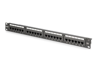 Bild von DIGITUS CAT 6 Klasse E Patch Panel ungeschirmt 24-port RJ45 8P8C LSA 1U Rack Mount