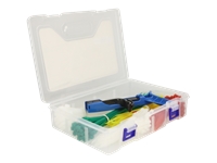 Bild von DELOCK Kabelbinder Sortimentsbox mit Spannwerkzeug 350-teilig farbig
