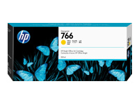 HP 766 300-ML YELLOW INK CRTG